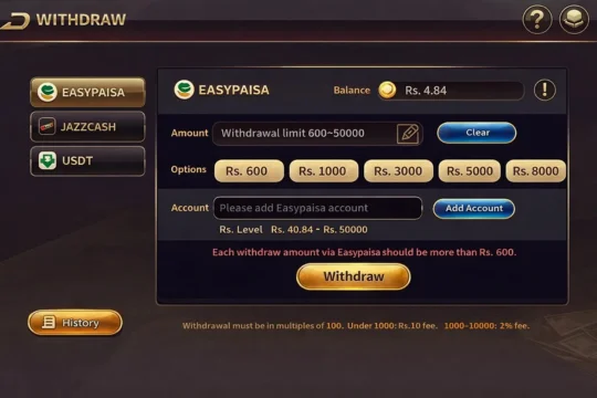 withdraw royal x casino