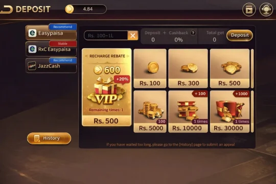 deposit royal x casino